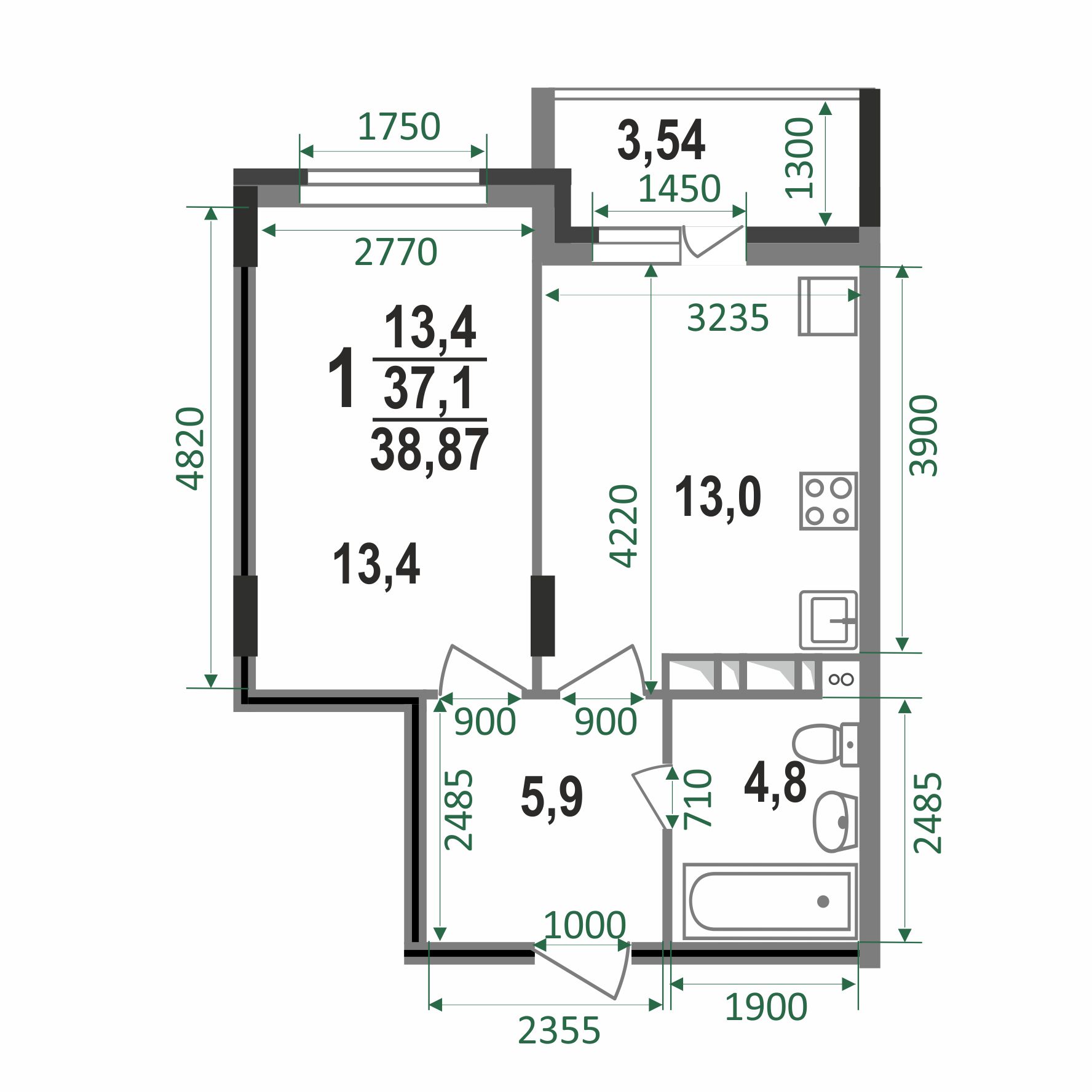 2d flat_plan