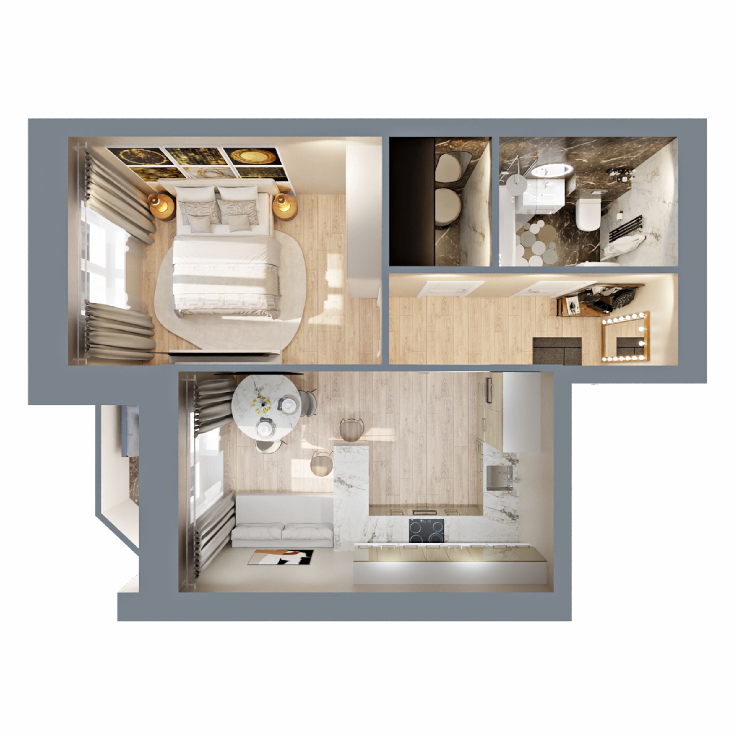 3d layout