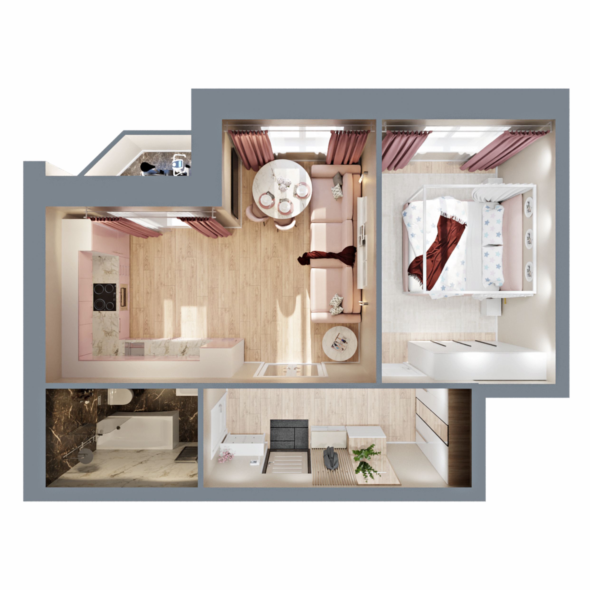 3d layout