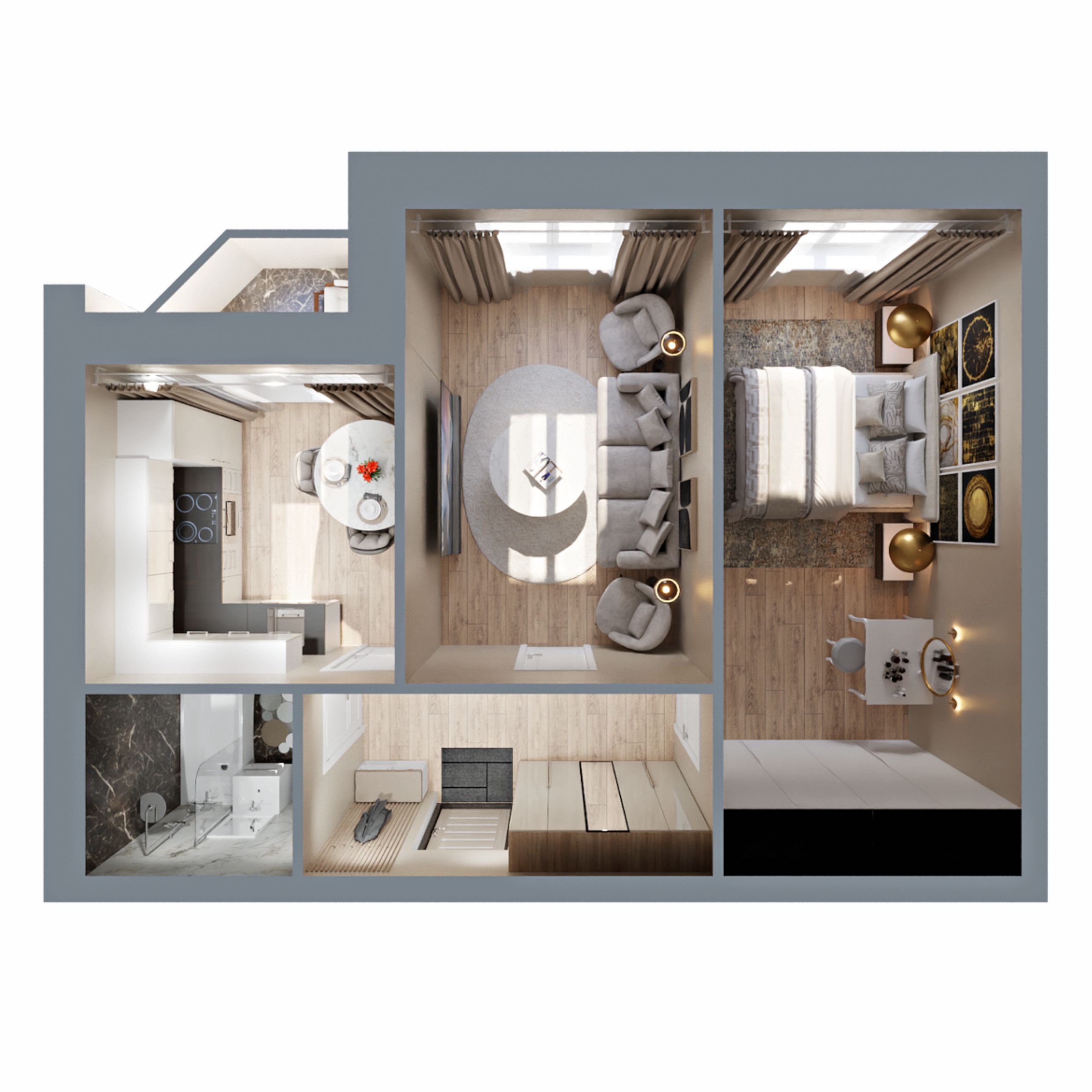 3d layout